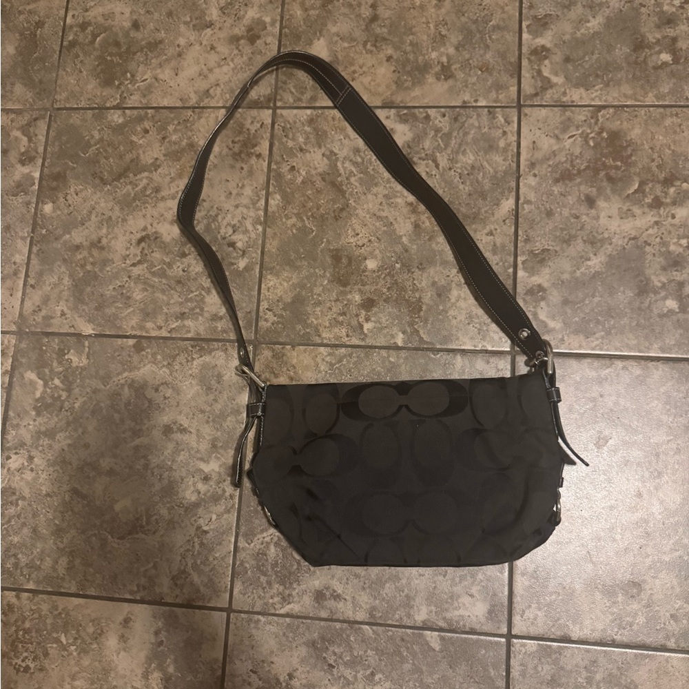 Coach Black Shoulder Bag